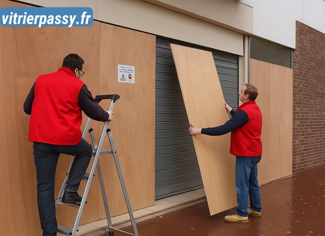 Mise en sécurité fermeture provisoire Passy